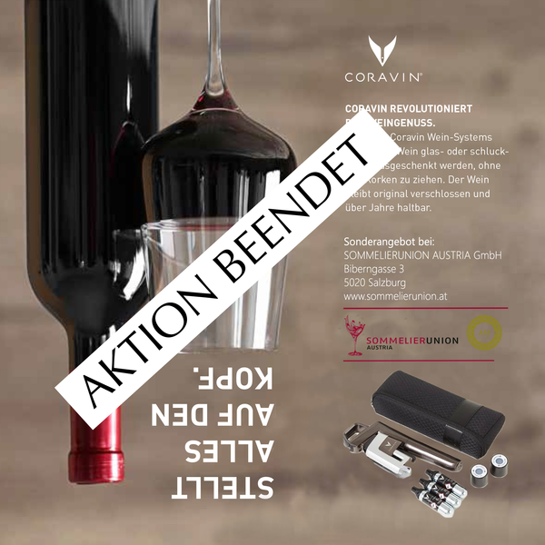 Coravin Aktion beendet